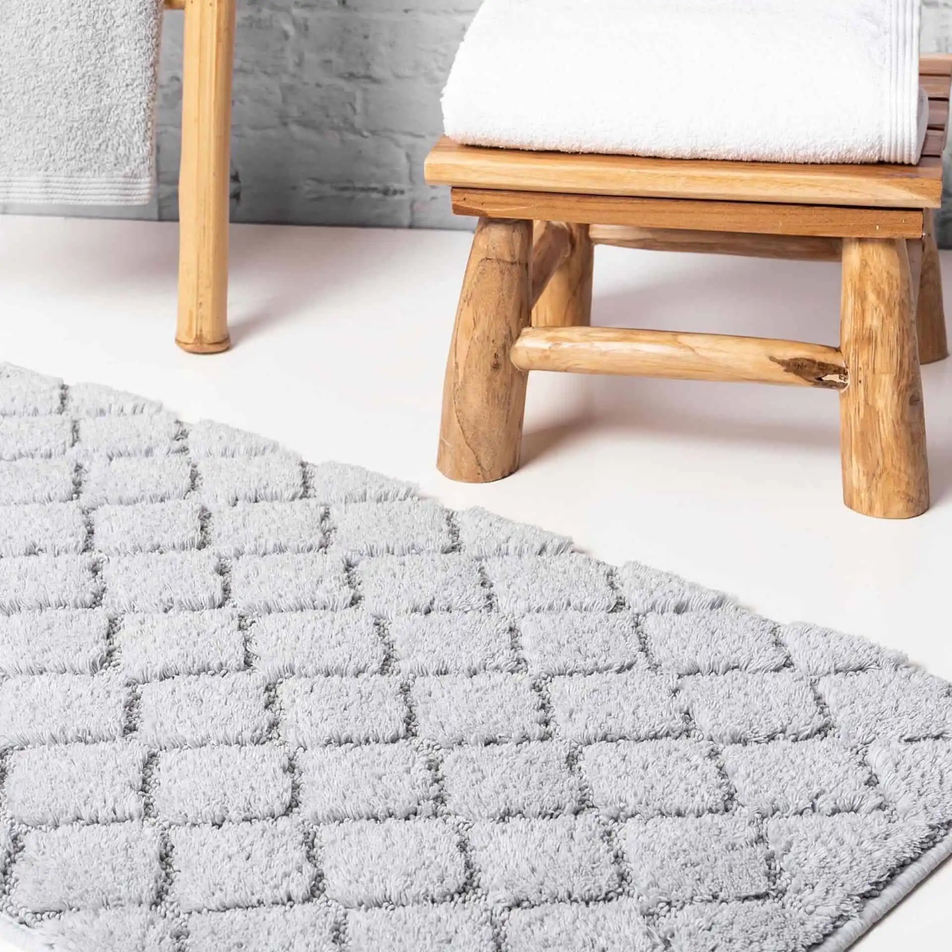 Covor baie bumbac Crystal