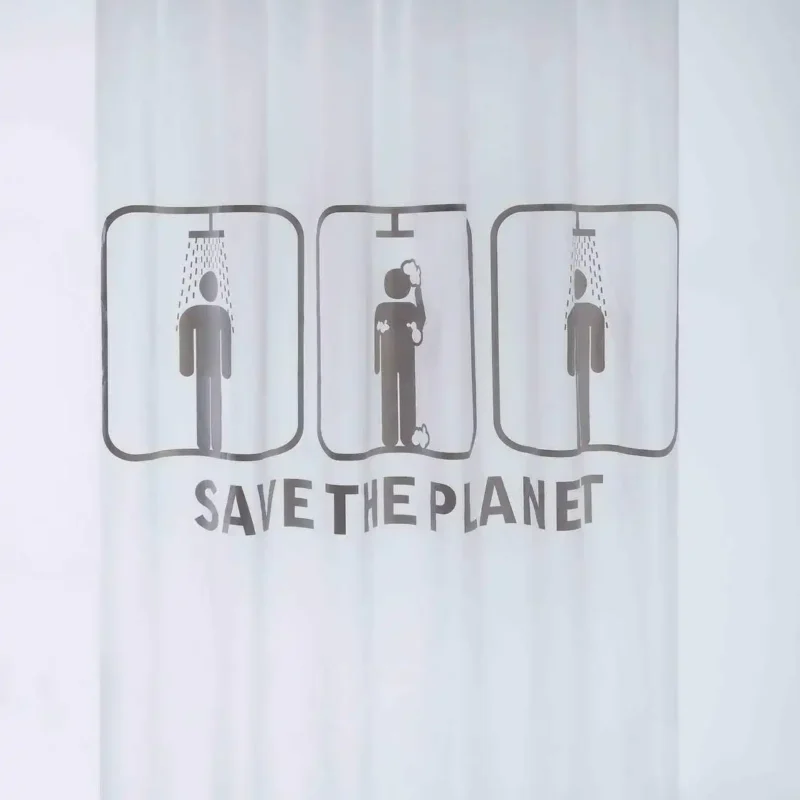 Perdea dus ecologica SAVE THE PLANET