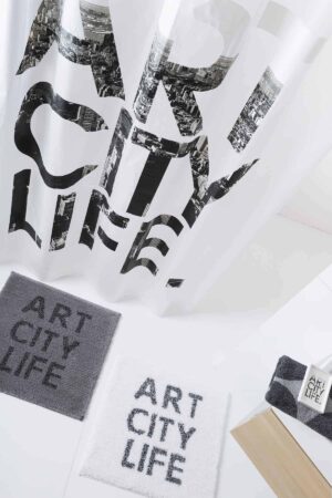 Perdea dus ecologica ART CITY LIFE