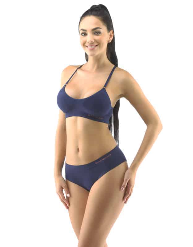Chilot dama hipster bambus 04027P albastru