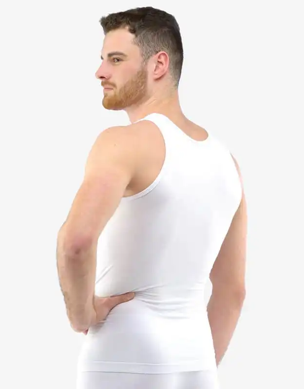 Maiou barbati bambus 58008p alb 3