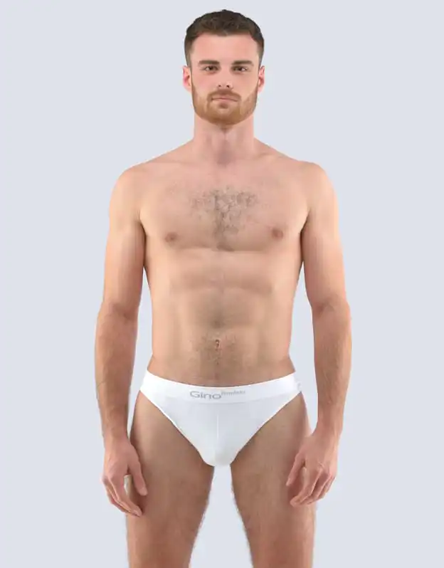 Chilot tanga barbati 52002 alb