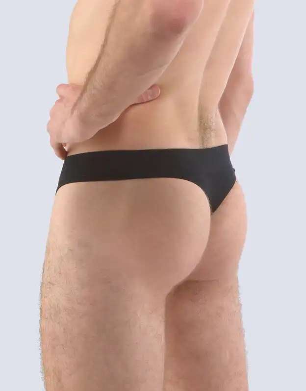 Chilot tanga barbati 52002 negru spate