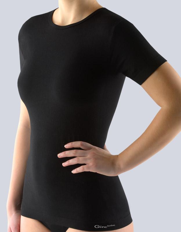 58003_x2 Tricou unisex bambus 58003P negru