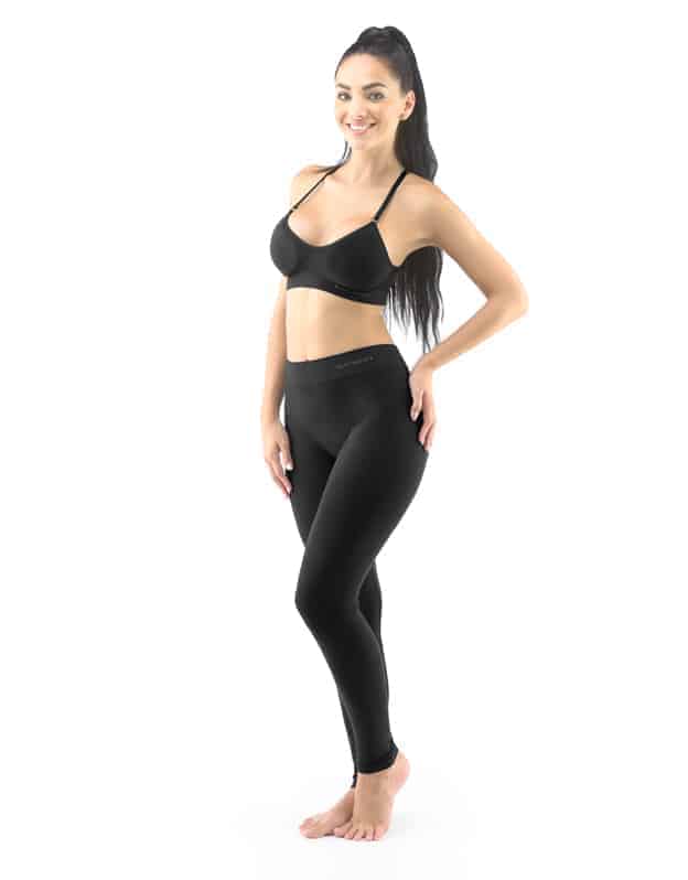 Leggings sport bambus 95031 negru1