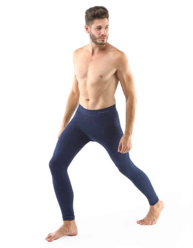 Leggings sport bambus 95031 albastru 2