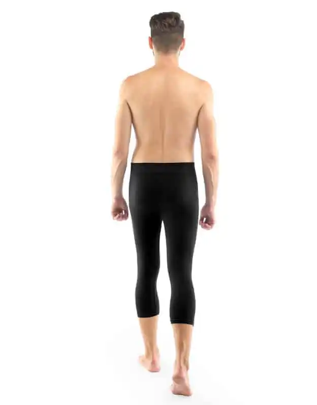Leggings sport 3/4 bambus 95032 negru 3