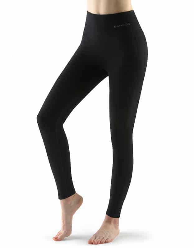 95037_x2 Leggings sport bambus 95037 negru 6