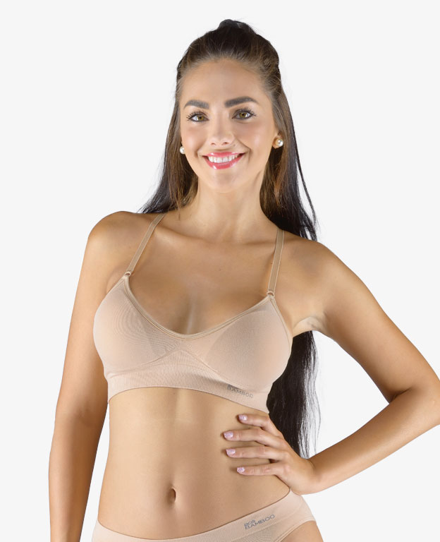 Bustiera push-up ecologica 07020 BEJ