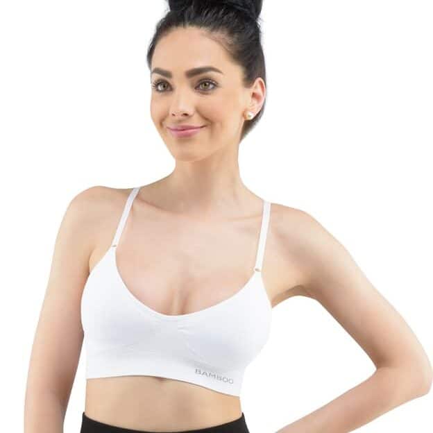Bustiera 07021 alb Bustiera push-up ecologica 07021 alb
