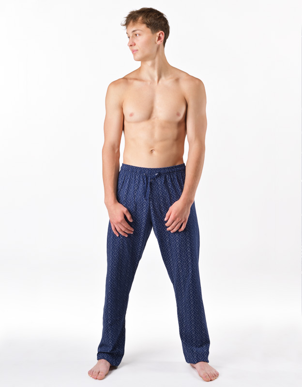 79199_DCMMxB Pantaloni de casa din bumbac 79199P