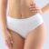 10255_MxB Chilot dama clasic din bambus 10255 alb