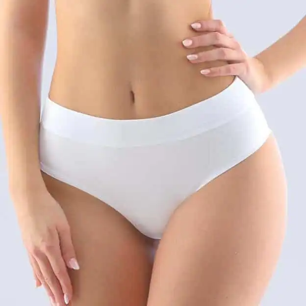 Chilot dama clasic din bambus 10255 alb