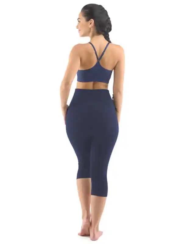 Leggings sport CAPRI 95038 albastru 2