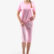 19140_MBRLBR-(1) Pijama scurt bumbac femei 19140 - pink