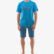 79128_MGADZM Pijama pantaloni scurti bumbac 79128 - - albsatru kerosen