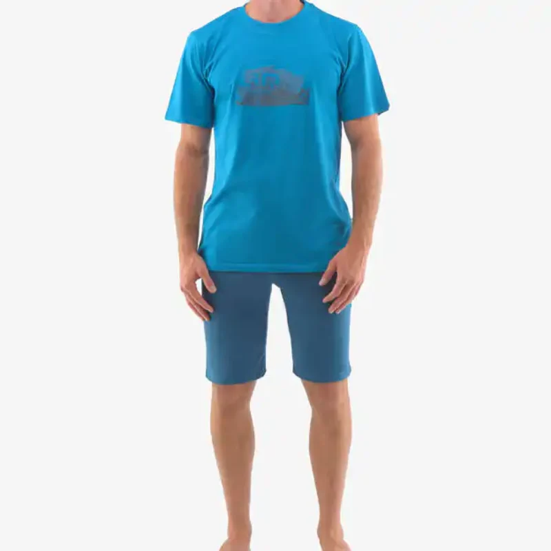 Pijama pantaloni scurti bumbac 79128
