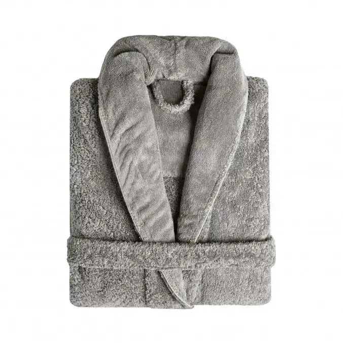 Halat de baie unisex DOUBLE ANTRACIT