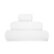 prosoape de baie bumbac egiptean Portobello WHITE/WHITE