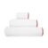 prosop de baie bumbac egiptean Portobello WHITE/TERRACOTA
