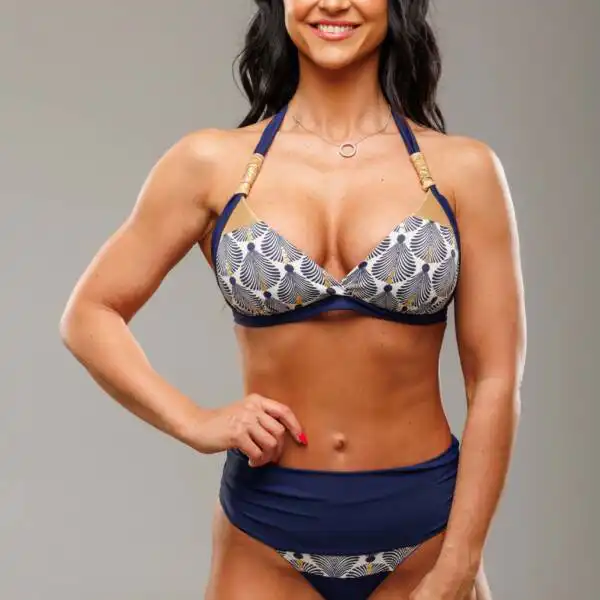 Costum de baie corse Peacock