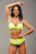Costum de baie Corse Galben Neon
