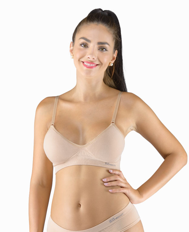 Bustiera push-up ecologica 07021 bej Bustiera push-up ecologica 07021 bej