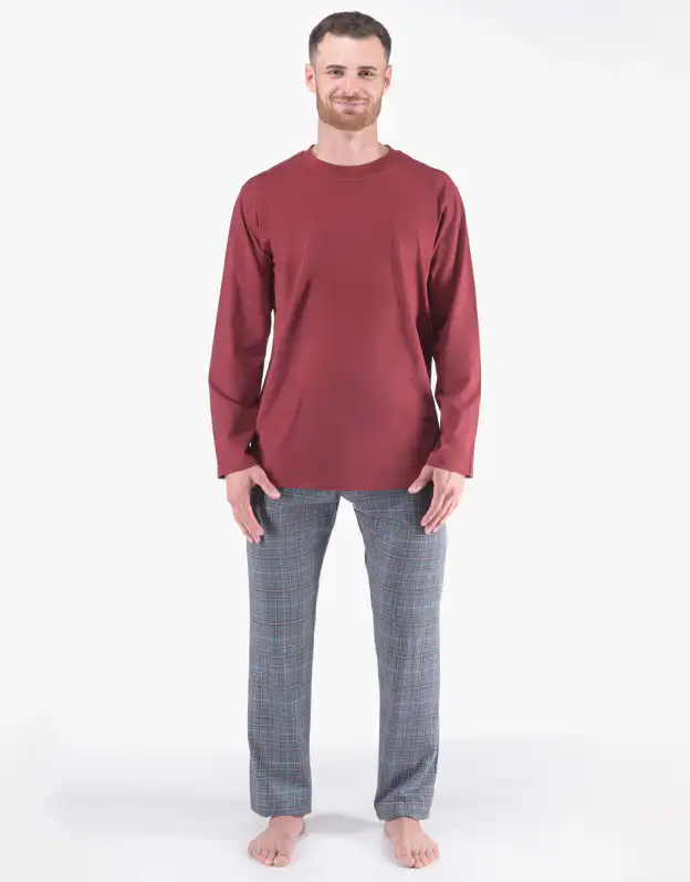 Pijama bumbac barbati 79173