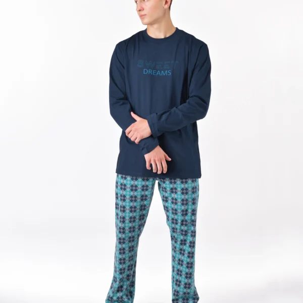 Pijama bumbac barbati 79205