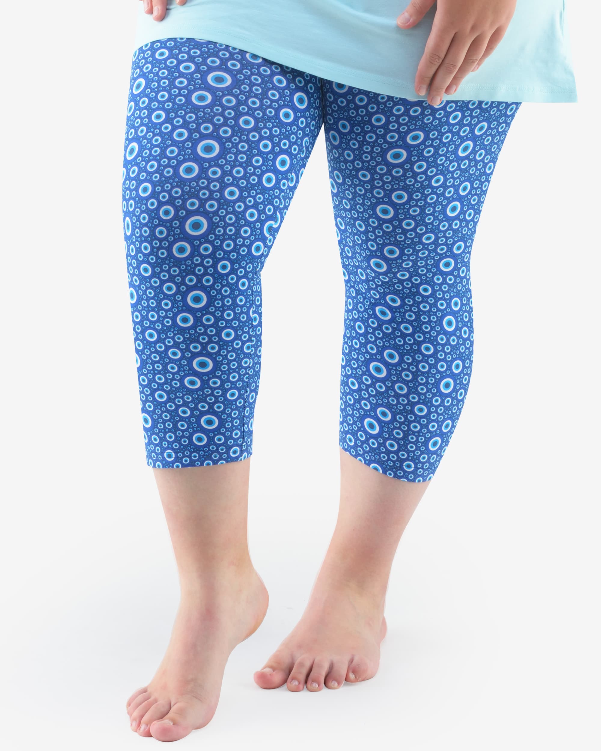 19804_DCMLYM_W1.jpg Pantaloni de pijama 3/4 damă din bumbac 19804 – liquorice