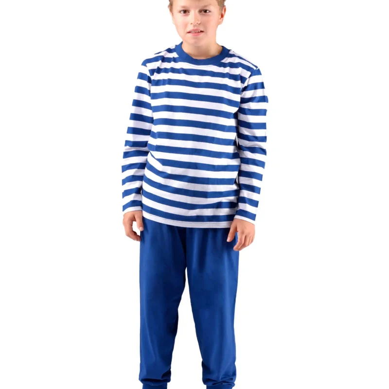 Pijama lungă băieți din bumbac 69005