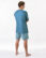 Pijama scurtă bărbați din bumbac 79190 – moon 2