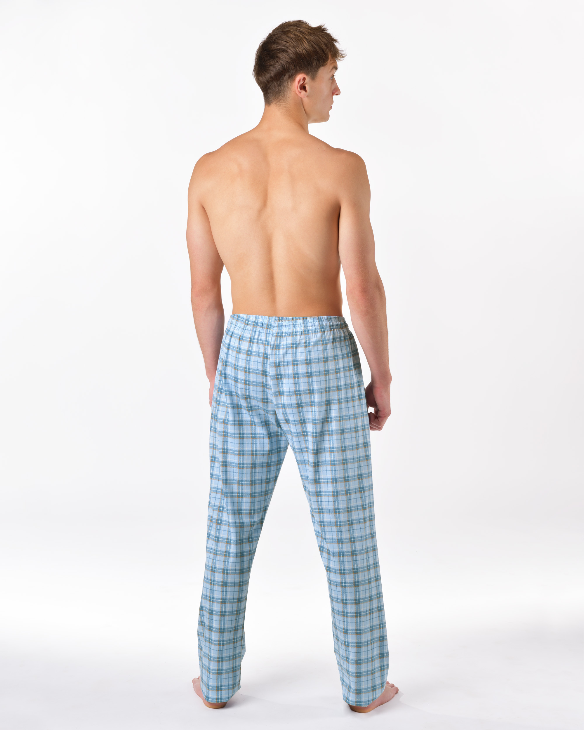 79197_LBMMxB_M3.jpg Pantaloni de pijama bărbați din bumbac 79197 – forget-me-not 3