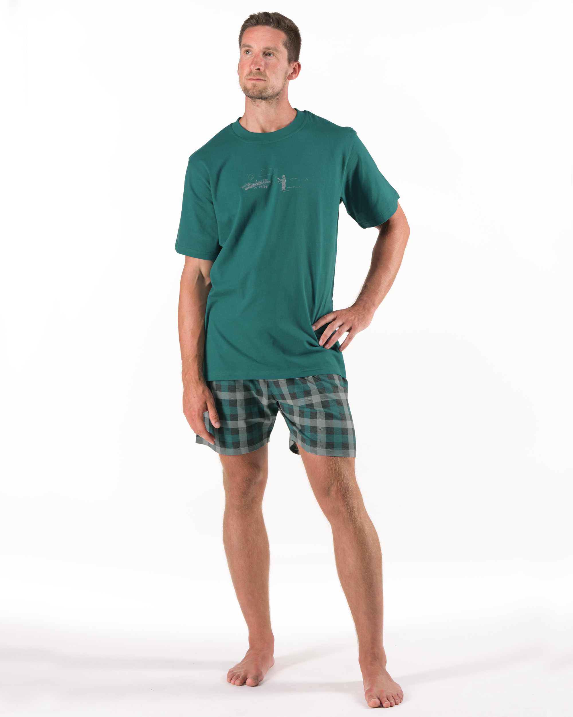 79214_DMZDxG_M1_m16.jpg Pijama scurtă bărbați din bumbac 79214 – salvie