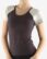 Tricou cu mânecă scurtă damă din bumbac 98002