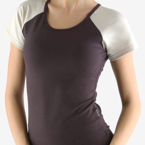 Tricou cu mânecă scurtă damă din bumbac 98002