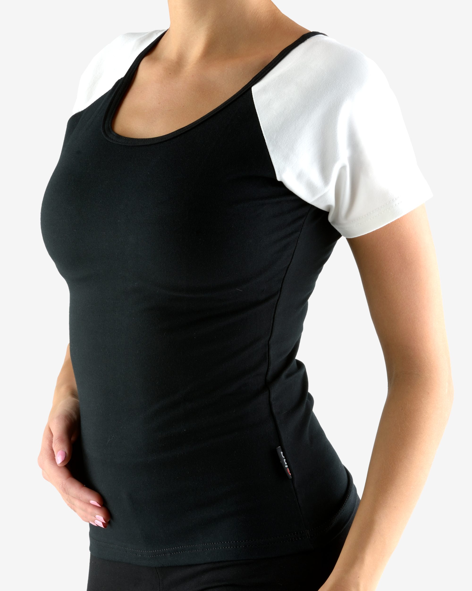 Tricou cu mânecă scurtă damă din bumbac 98002
